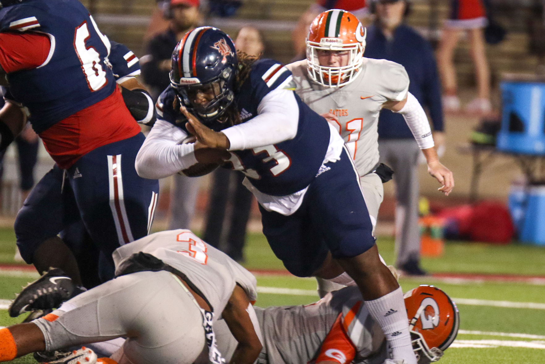 Glenwood School vs. Bessemer Academy AISA Class AAA high school football state champion